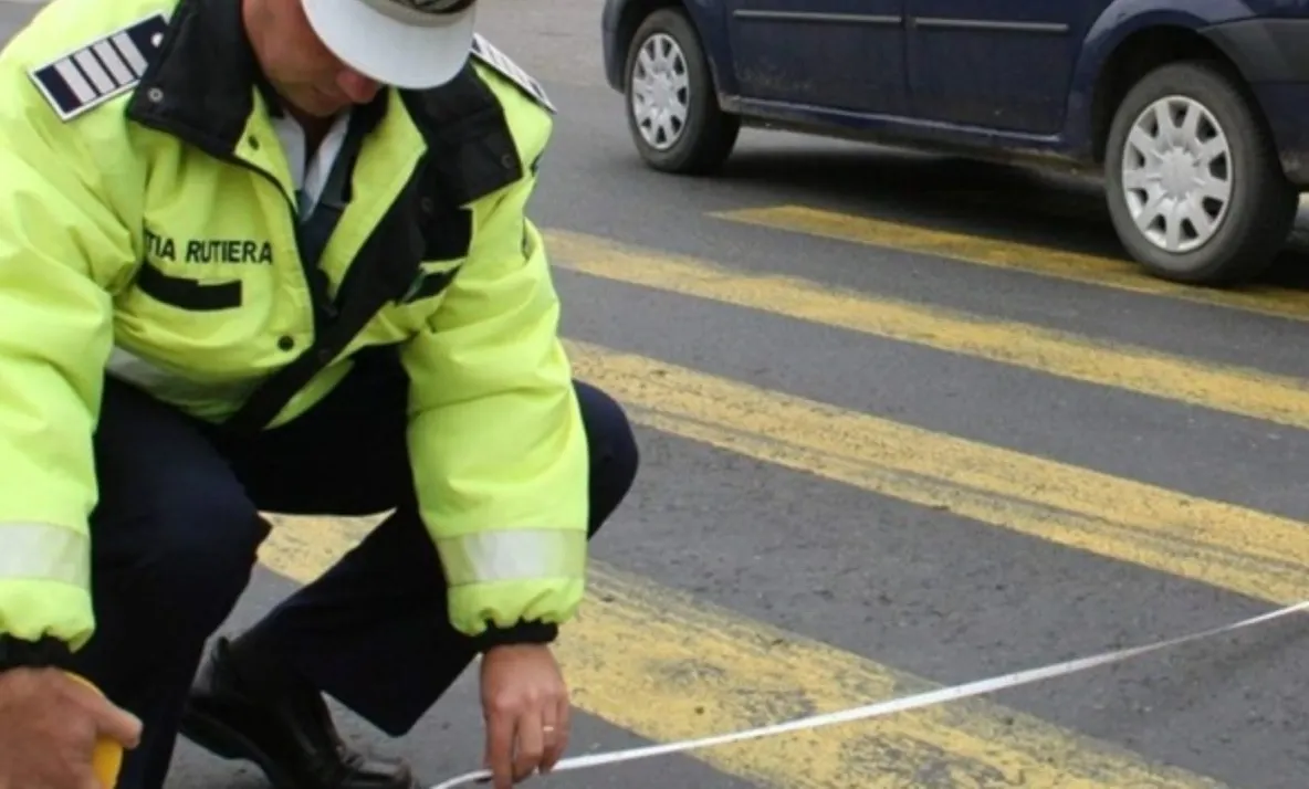 Rănit când încerca să traverse strada pe trecere, pe Oţelarilor