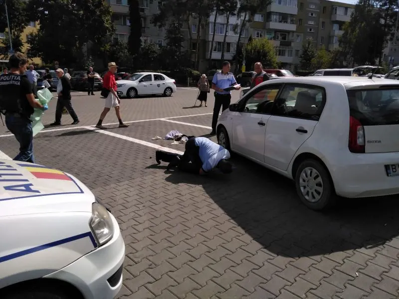 Un gălăţean, rănit într-un accident rutier produs în judeţul Tulcea
