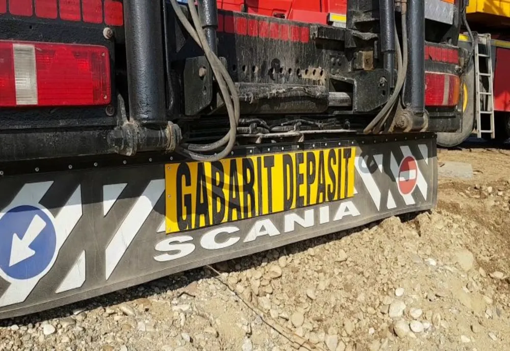 CNAIR - transport agabaritic pe ruta Buzău - Galați