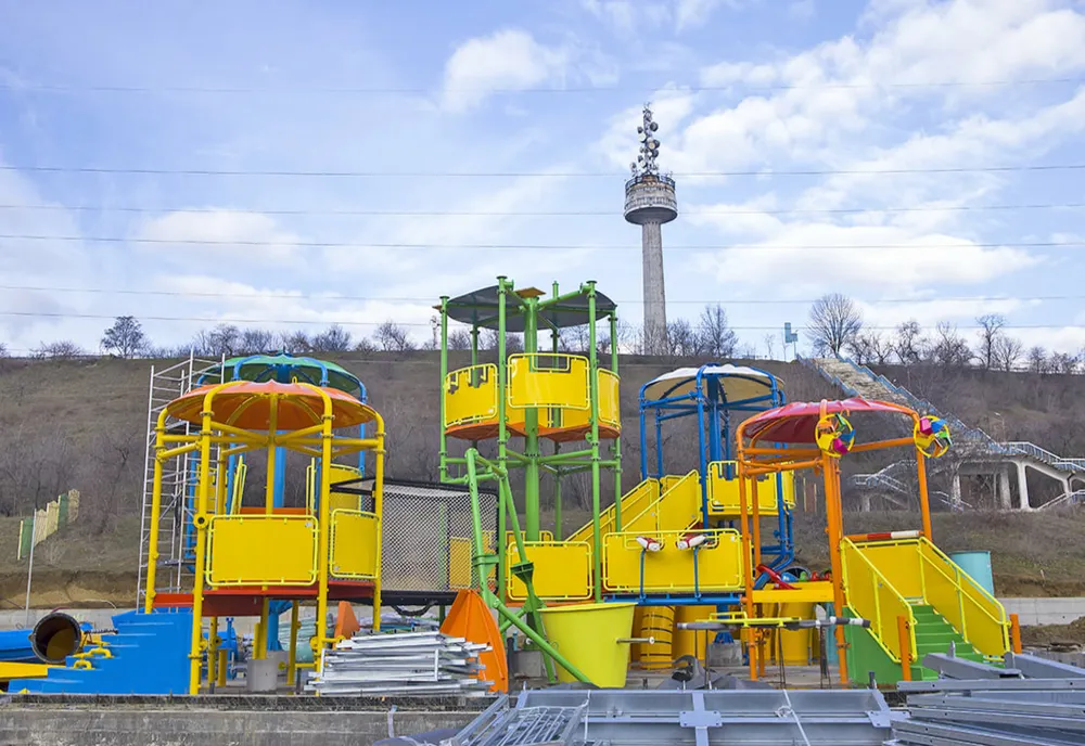 Cel mai mare tobogan din zona de est a României se construiește la Galați