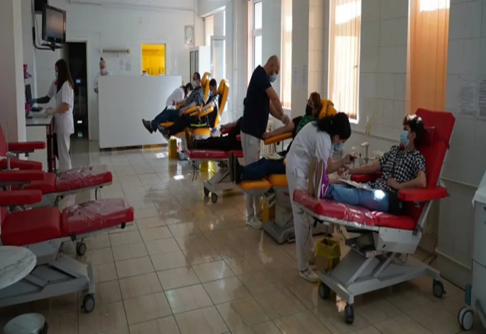 O nouă acţiune de donare de sânge a preoţilor şi credincioşilor din Protopopiatul Tecuci