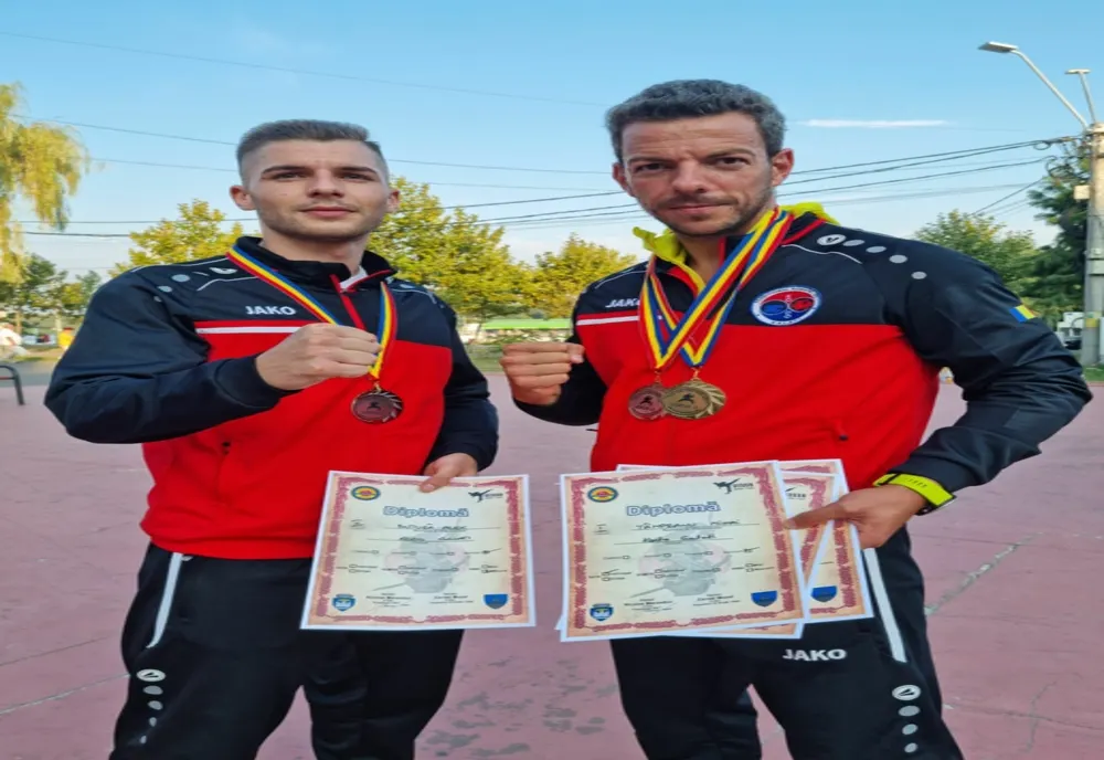 Polițiști gălățeni pe podium la Finala Campionatului Național de Karate Tradițional