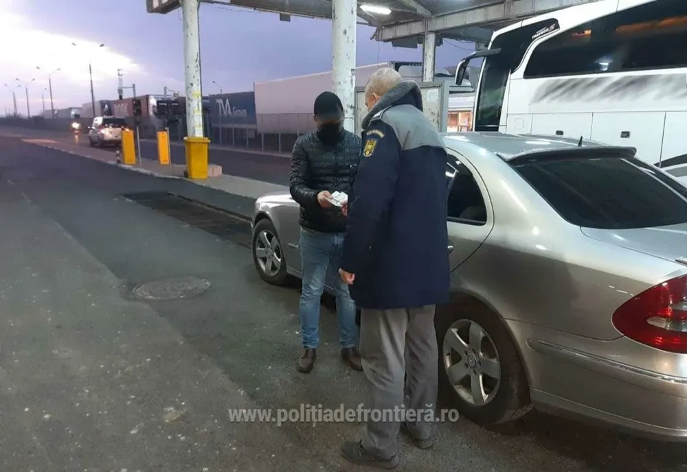 Test PCR fals prezentat la Punctului de Trecere a Frontierei Galați rutier 