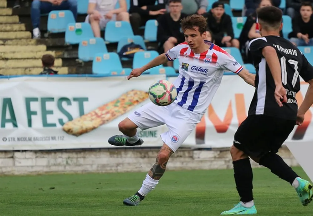 Oțelul Galați a câștigat cu 2-0 derby-ul cu CSM Focșani