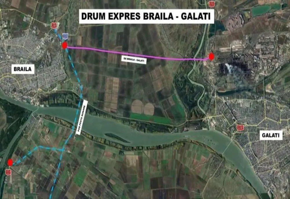 Guvernul a aprobat alocarea sumei de 3,24 milioane lei pentru exproprierea unor imobile situate pe amplasamentul drumului expres Brăila-Galaţi