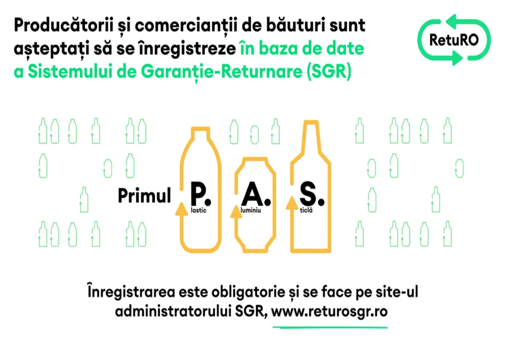 Peste 55.000 de conturi de utilizatori activate în platforma de înregistrare a Sistemului de Garanție-Returnare 