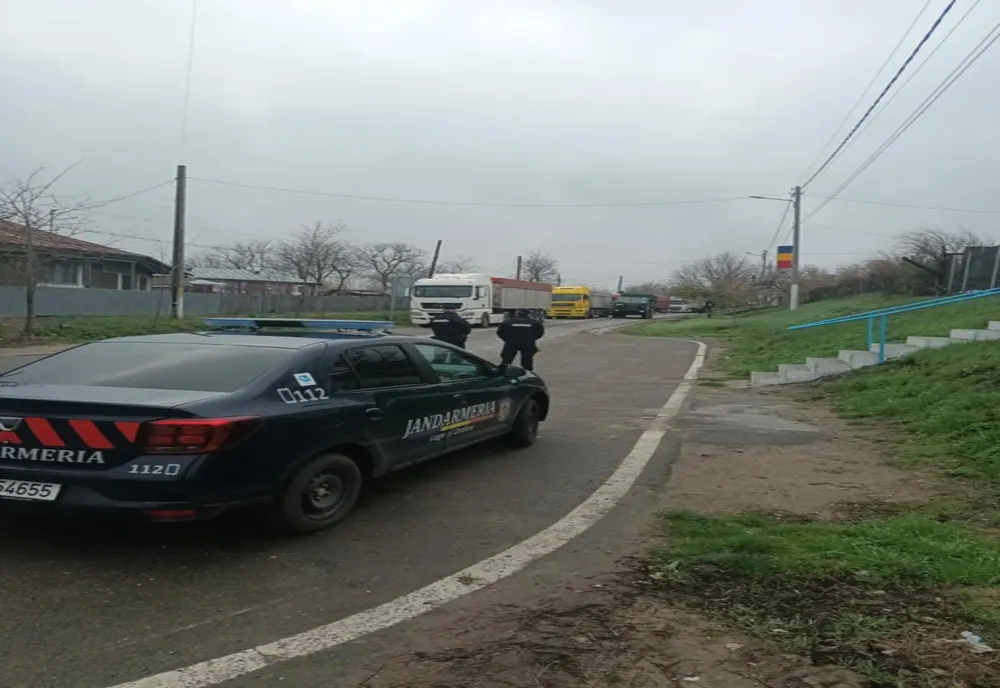 Miting al agricultorilor la Galați 