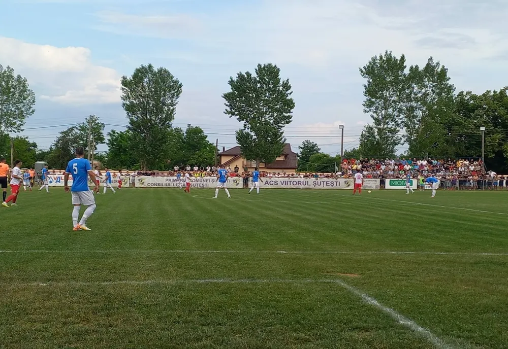 Viitorul Șuțești și Voința Cudalbi au încheiat la egalitate manșa tur a barajului de promovare în Liga a 3-a