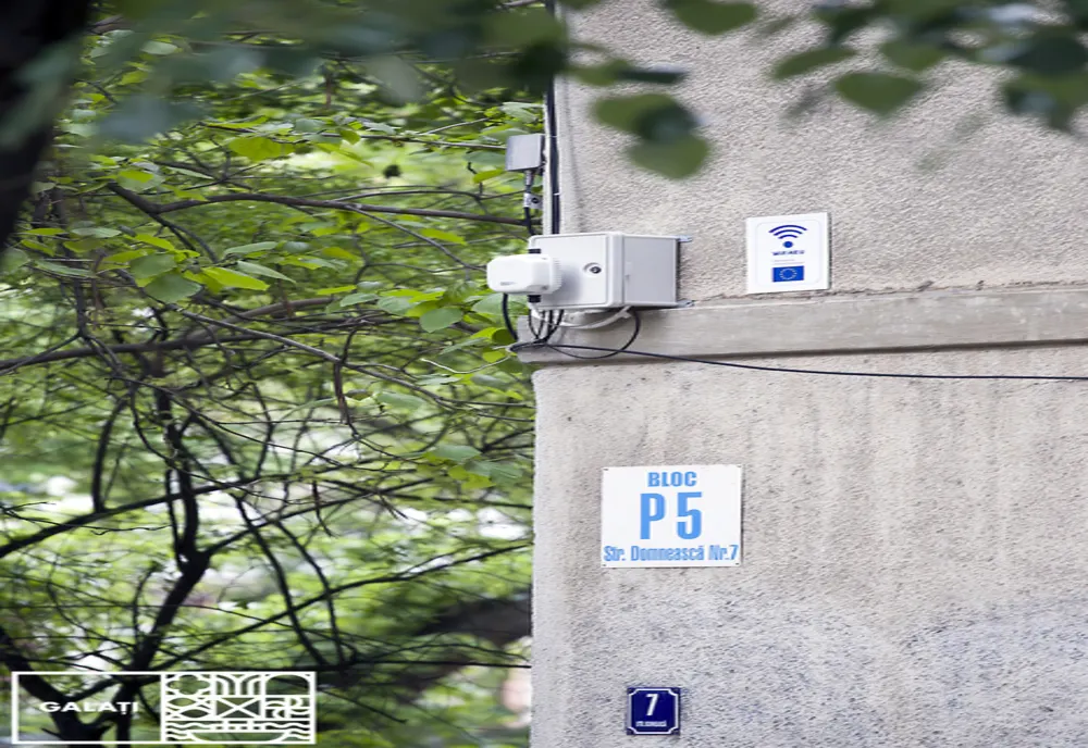 22 de puncte cu wi-fi în Galați