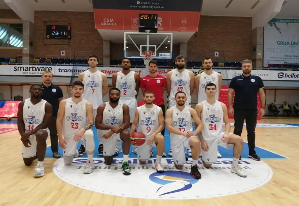 O victorie și două înfrângeri pentru CSM Galați la primul turneu al Ligii Naționale de Baschet Masculin