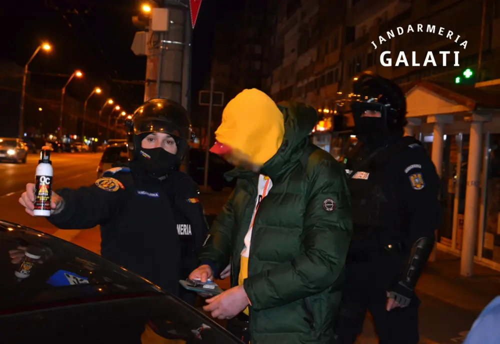 În urma protestelor de la Galați, Jandarmeria a  48 de sancțiuni contravenționale 