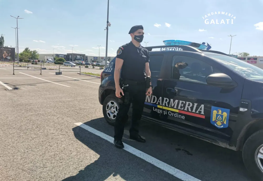 Un jandarm gălățean i-a salvat viața unui bărbat pe care l-a găsit plin de sânge
