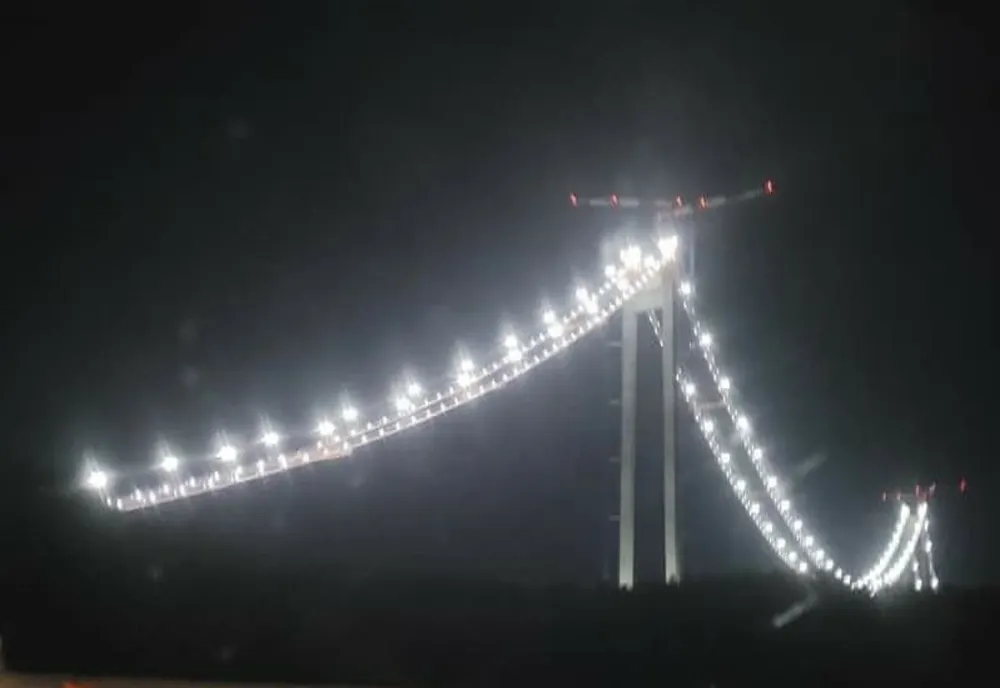 Raport de progres al Podului Suspendat de la Brăila - 19 August 2021