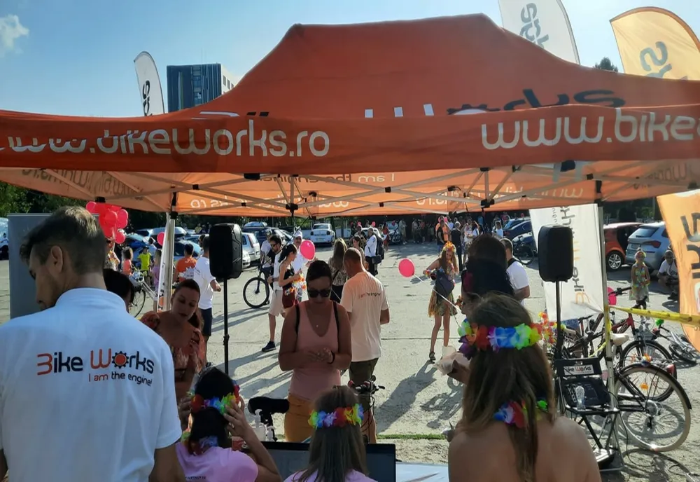 SkirtBike Hawaii, pe străzile Galațiului