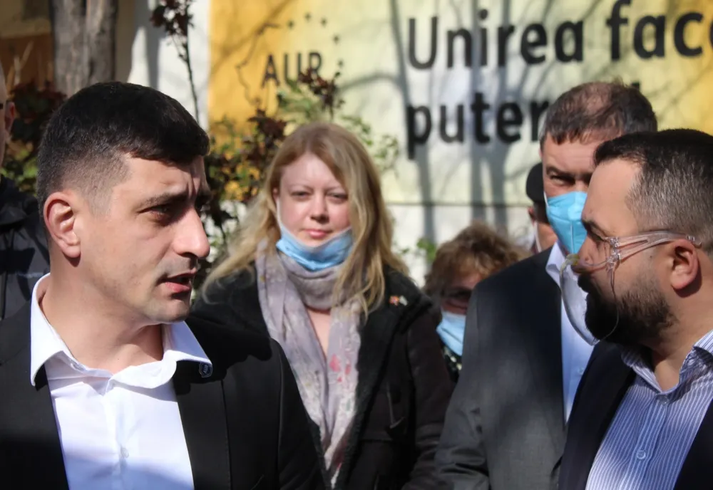 George Simion aduce minerii la București: ”Îl dăm jos pe Florin Cîțu, iar apoi o să urmeze Klaus Iohannis”