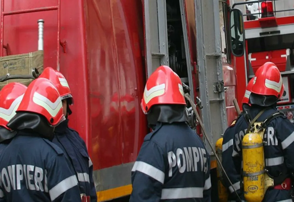 Incendiu la o casă de pe strada Crișana