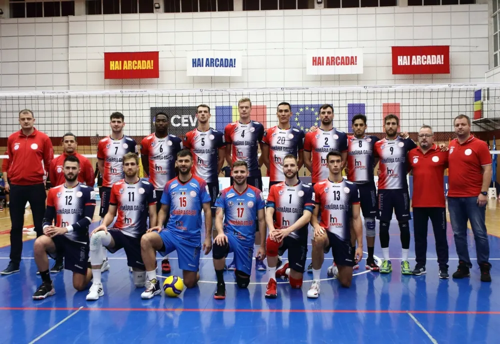 Victorie cu 3-0 pentru CSM Arcada Galați în fața francezilor de la Chaumont VB 52