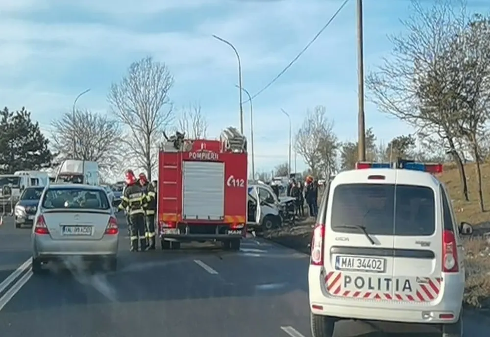 Accident cu trei victime în zona Tirighina din municipiul Galați