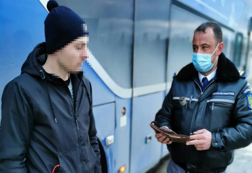 Depistat la controlul de frontieră tractând o remorcă neînmatriculată 