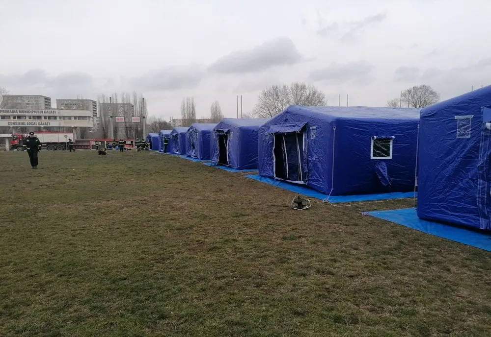 A crescut numărul refugiaților ucraineni care au intrat în țară pe la punctele de frontieră din Galați