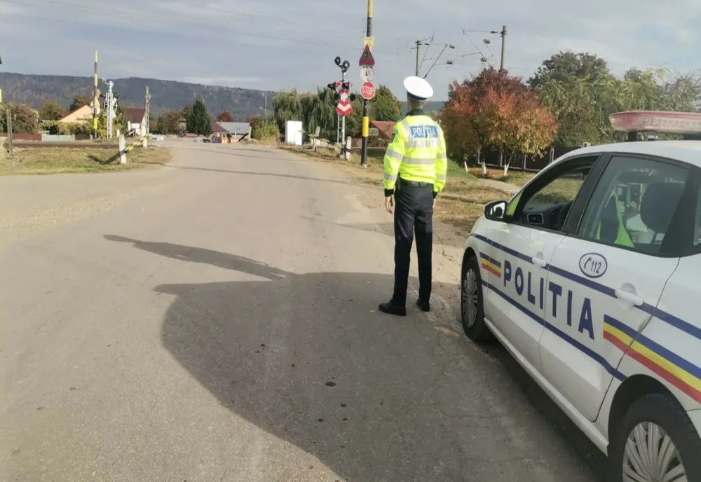 Acțiune a polițiștilor gălățeni în zona trecerilor la nivel cu calea ferată