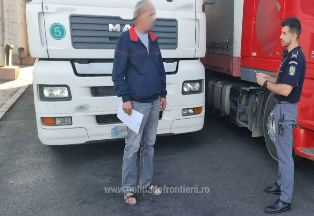 Depistat în cadrul Punctului de Trecere a Frontierei Galați cu un permis fals cu însemnele autorităților din Ucraina