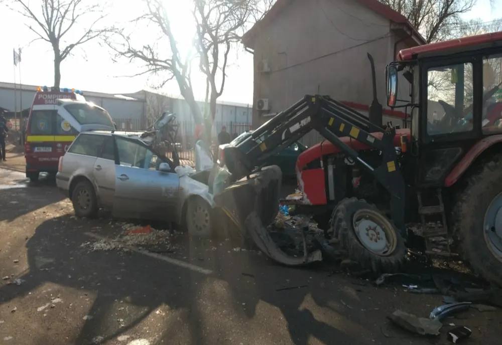 Foto+video: Accident rutier mortal pe strada Cuza Vodă din municipiul Tecuci