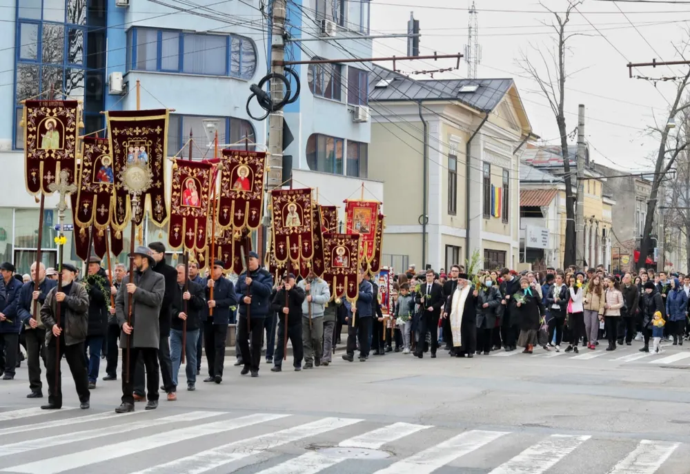 Pelerinajul de Florii de la Galați