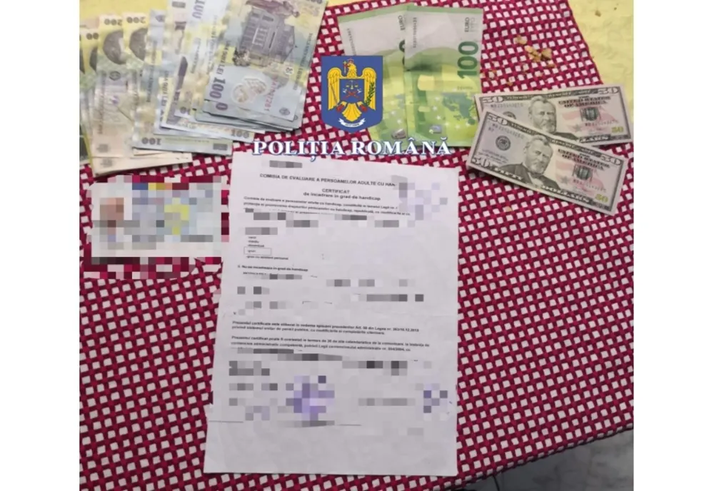 Percheziții într-un caz de obținere ilegală a dreptului la pensie 