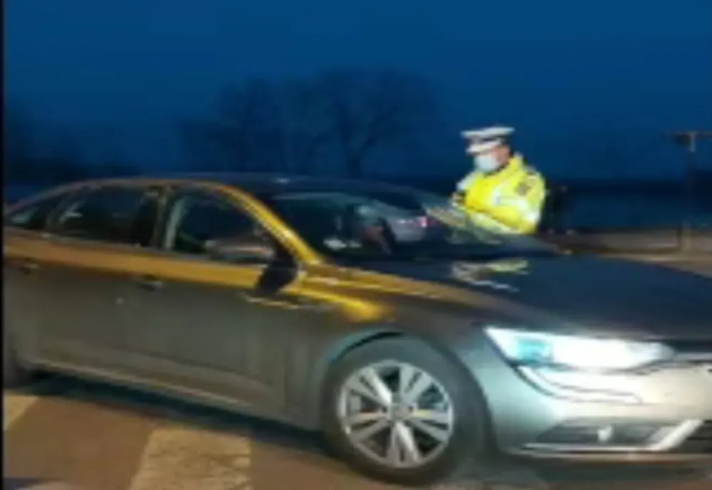 Un șofer cu comportament euforic a refuzat testarea cu aparatul Drugtest