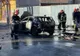 I-a luat maşina foc în timp ce se afla la volan, în trafic