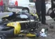 Mopedist rănit de un autoturism al cărui şofer a părăsit locul accidentului