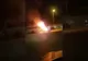 Un microbuz a ars ca o torţă, într-o benzinărie din Galaţi (VIDEO)