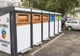 Primele puncte moderne de colectare a deșeurilor, cu camere de supraveghere video