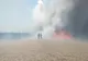 Zeci de hectare de grâu mistuite de flăcări