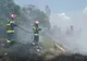 Incendiu de vegetație în municipiul Galați