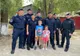 Foto: Jandarmii i-au făcut o surpriză lui Denis, în ziua în care a împlinit 8 ani