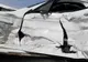 O femeie cu permisul suspendat, nu a acordat prioritate unei autoutilitare și a produs un accident